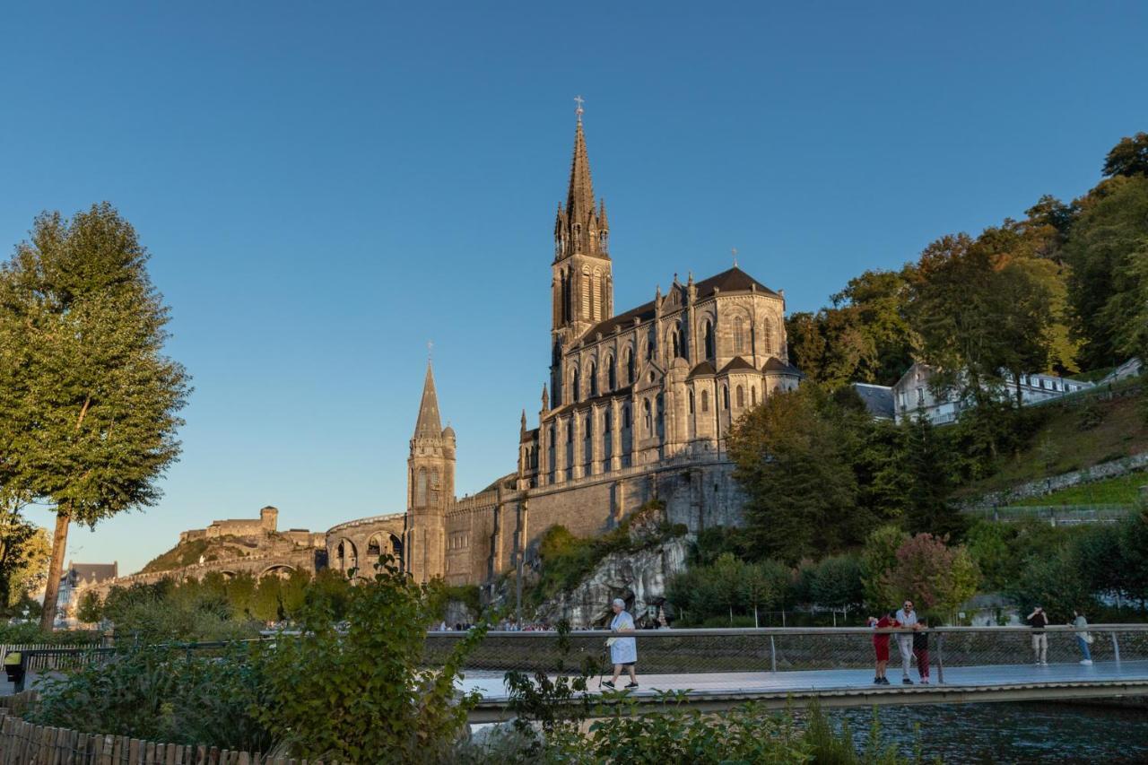 Le Foch - Centre - Parking Lägenhet Lourdes Exteriör bild